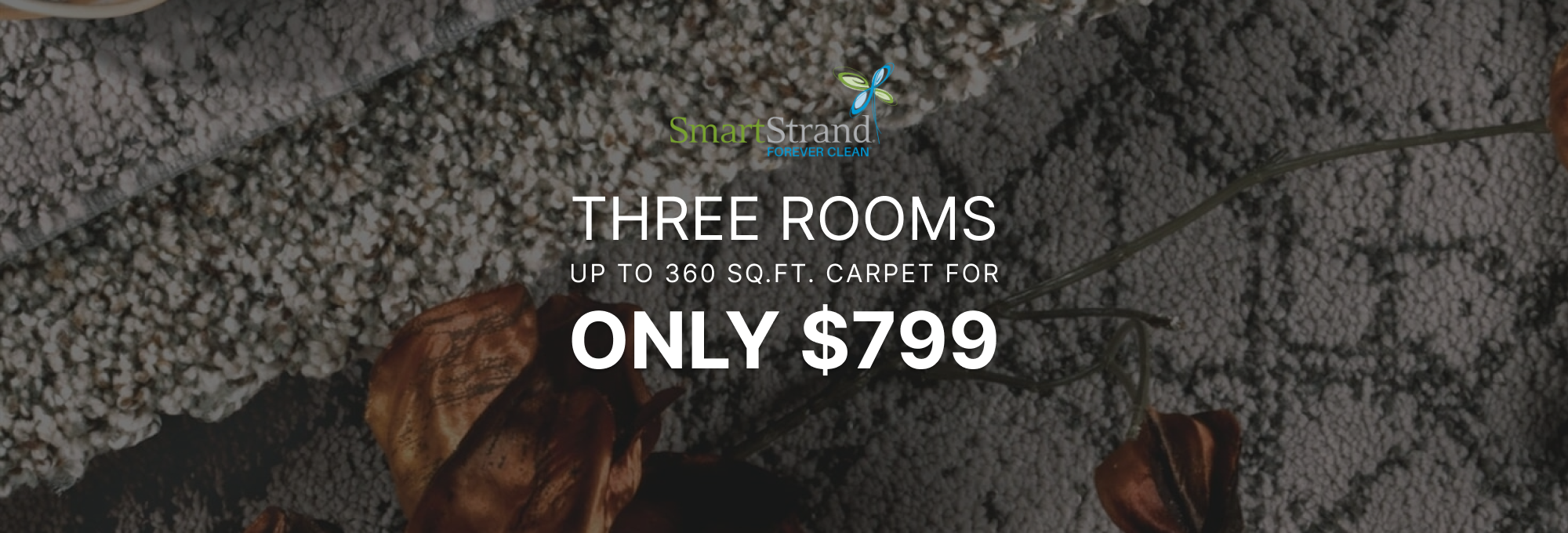 Up to 3 rooms of carpet for only $799, free pad and installation! Browse carpet.